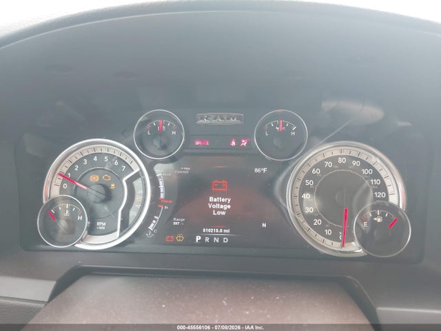 45556106 :رقم المزاد ، 1C6RR7NT4DS683685 vin ، 2013 Ram 1500 Laramie مزاد بيع