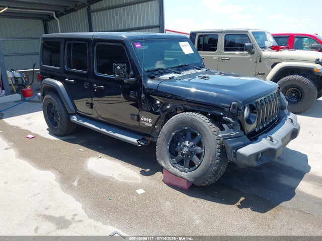Auction sale of the 2021 Jeep Wrangler Unlimited Sport S 4x4, vin: 1C4HJXDG5MW502246, lot number: 45556117