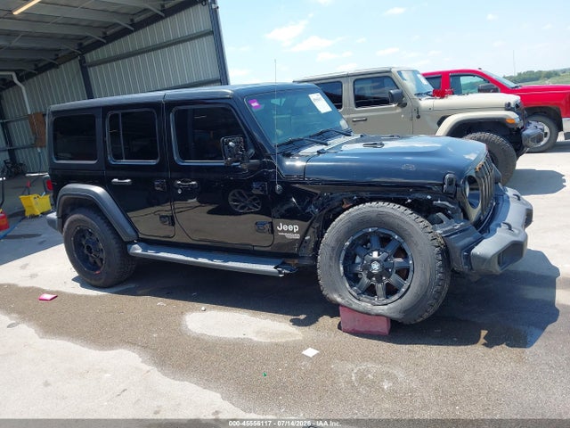 Продажа на аукционе авто 2021 Jeep Wrangler Unlimited Sport S 4x4, vin: 1C4HJXDG5MW502246, номер лота: 45556117