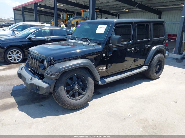Продажа на аукционе авто 2021 Jeep Wrangler Unlimited Sport S 4x4, vin: 1C4HJXDG5MW502246, номер лота: 45556117
