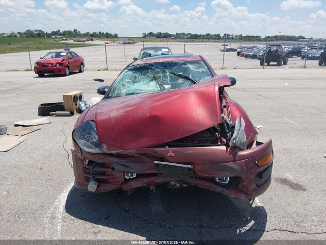 2001 Mitsubishi Eclipse Gt მანქანა იყიდება აუქციონზე, vin: 4A3AC54H51E055022, აუქციონის ნომერი: 45556178