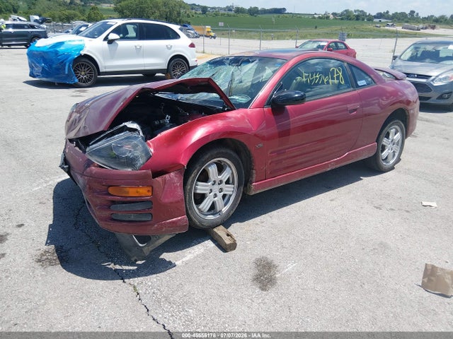 2001 Mitsubishi Eclipse Gt მანქანა იყიდება აუქციონზე, vin: 4A3AC54H51E055022, აუქციონის ნომერი: 45556178