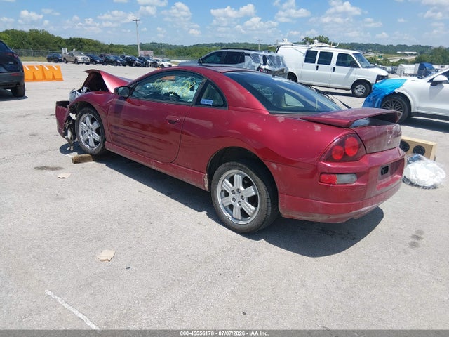 2001 Mitsubishi Eclipse Gt მანქანა იყიდება აუქციონზე, vin: 4A3AC54H51E055022, აუქციონის ნომერი: 45556178