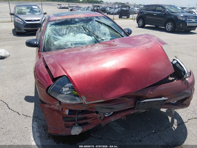 2001 Mitsubishi Eclipse Gt მანქანა იყიდება აუქციონზე, vin: 4A3AC54H51E055022, აუქციონის ნომერი: 45556178