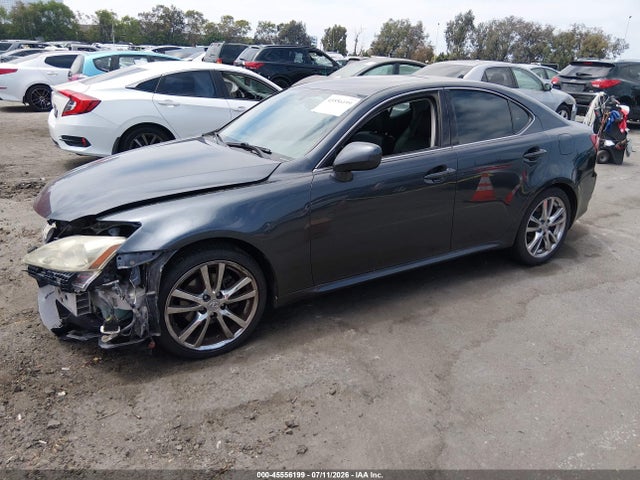 2007 Lexus Is 250 მანქანა იყიდება აუქციონზე, vin: JTHBK262575028492, აუქციონის ნომერი: 45556199