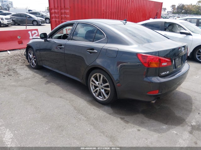 2007 Lexus Is 250 მანქანა იყიდება აუქციონზე, vin: JTHBK262575028492, აუქციონის ნომერი: 45556199