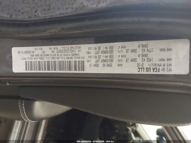 Продаж на аукціоні авто 2016 Dodge Durango Citadel, vin: 1C4RDJEG2GC323272, номер лоту: 45556284