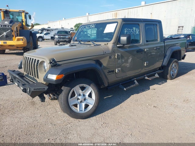 2020 Jeep Gladiator Sport S 4x4 მანქანა იყიდება აუქციონზე, vin: 1C6HJTAG3LL165550, აუქციონის ნომერი: 45556396