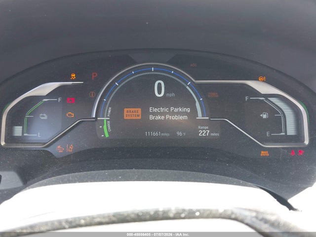 JHMZC5F19JC002727 Honda CLARITY PLUG-IN HYBRID