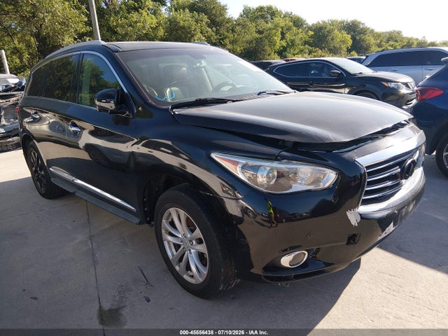 45556438 :رقم المزاد ، 5N1AL0MM3FC557657 vin ، 2015 Infiniti Qx60 مزاد بيع