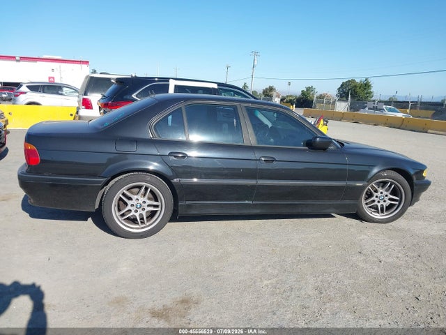 2001 Bmw 740ia მანქანა იყიდება აუქციონზე, vin: WBAGG83471DN84640, აუქციონის ნომერი: 45556529