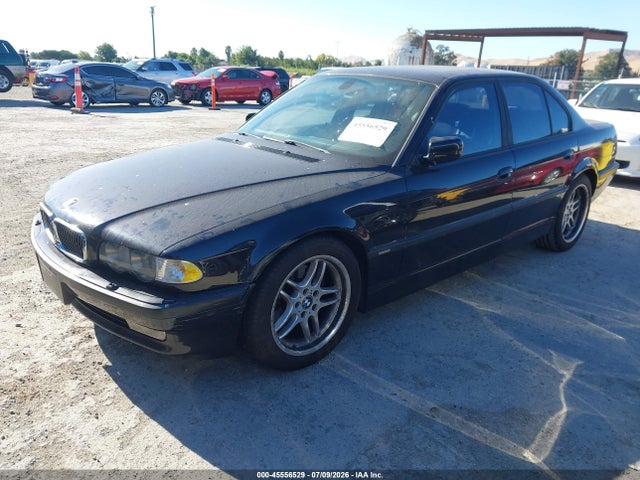 2001 Bmw 740ia მანქანა იყიდება აუქციონზე, vin: WBAGG83471DN84640, აუქციონის ნომერი: 45556529