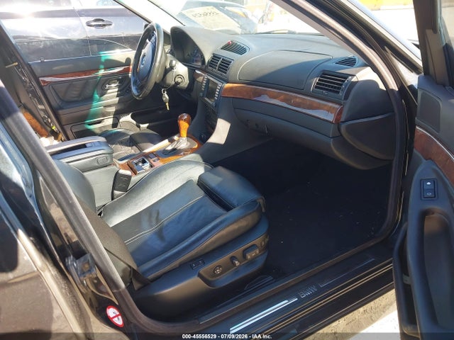 2001 Bmw 740ia მანქანა იყიდება აუქციონზე, vin: WBAGG83471DN84640, აუქციონის ნომერი: 45556529