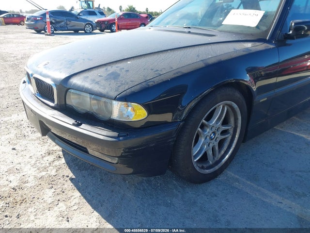 2001 Bmw 740ia მანქანა იყიდება აუქციონზე, vin: WBAGG83471DN84640, აუქციონის ნომერი: 45556529