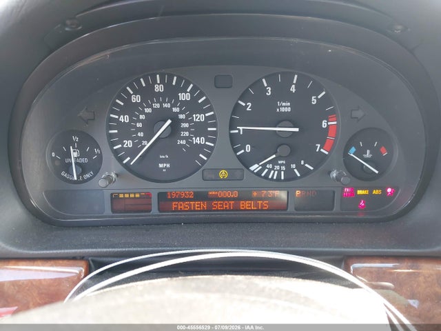 2001 Bmw 740ia მანქანა იყიდება აუქციონზე, vin: WBAGG83471DN84640, აუქციონის ნომერი: 45556529