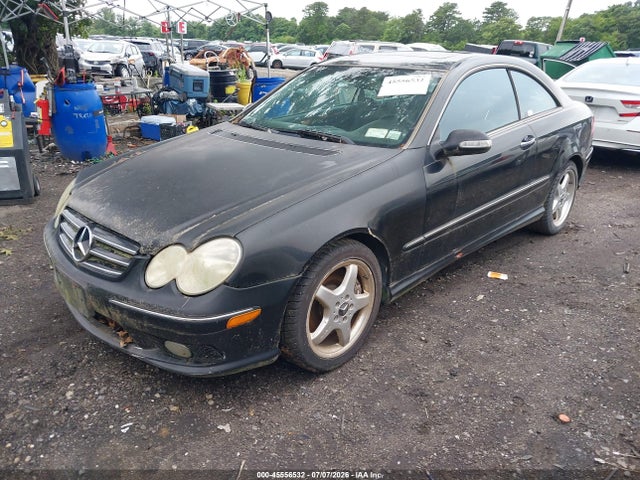 2004 Mercedes-benz Clk 500 მანქანა იყიდება აუქციონზე, vin: WDBTJ75J44F077783, აუქციონის ნომერი: 45556532