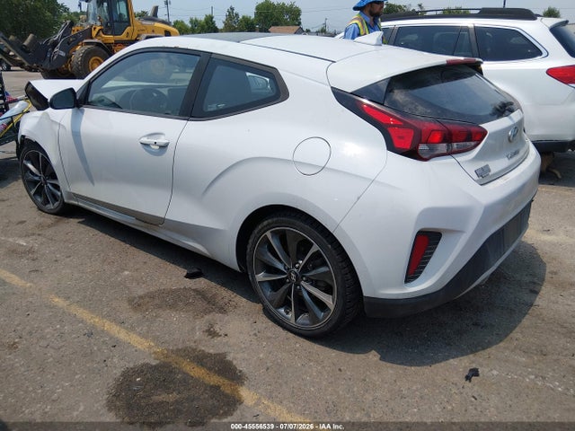 2019 Hyundai Veloster 2.0 Premium მანქანა იყიდება აუქციონზე, vin: KMHTG6AF8KU012595, აუქციონის ნომერი: 45556539