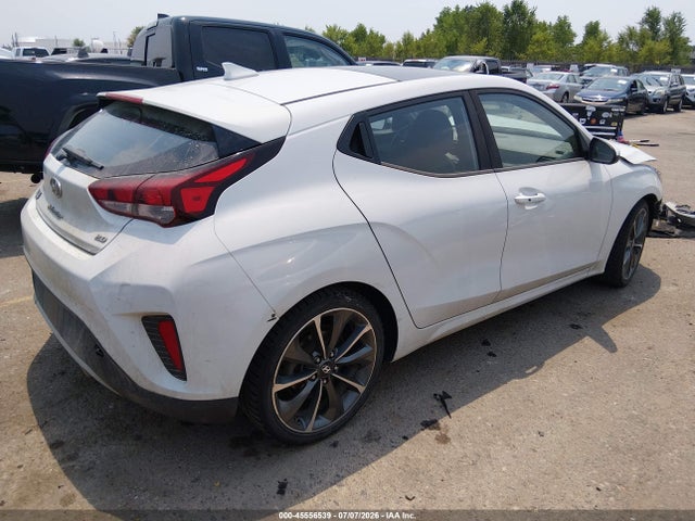 2019 Hyundai Veloster 2.0 Premium მანქანა იყიდება აუქციონზე, vin: KMHTG6AF8KU012595, აუქციონის ნომერი: 45556539