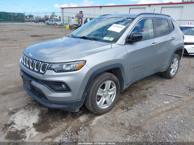 2022 Jeep Compass Latitude 4x4 მანქანა იყიდება აუქციონზე, vin: 3C4NJDBB2NT151764, აუქციონის ნომერი: 45556606