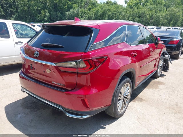 Aukcja sprzedaży 2021 Lexus Rx 450hl Luxury, vin: JTJJGKFA4M2015829, numer aukcji: 45556655