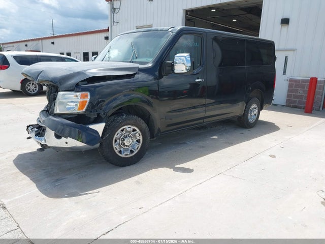 2013 Nissan Nv Passenger Nv3500 Hd Sl V8 მანქანა იყიდება აუქციონზე, vin: 5BZAF0AA0DN202176, აუქციონის ნომერი: 45556704