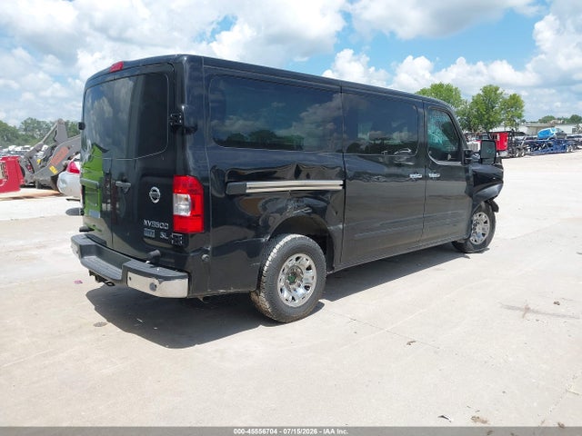 2013 Nissan Nv Passenger Nv3500 Hd Sl V8 მანქანა იყიდება აუქციონზე, vin: 5BZAF0AA0DN202176, აუქციონის ნომერი: 45556704