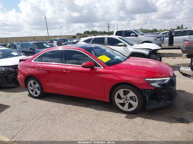 2023 Audi A3 Premium 40 Tfsi Front-wheel Drive S Tronic მანქანა იყიდება აუქციონზე, vin: WAUAUDGY6PA072995, აუქციონის ნომერი: 45556757