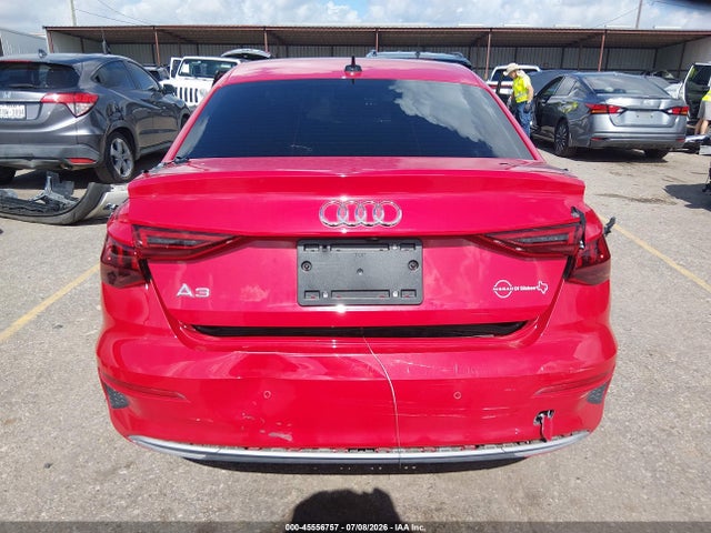 2023 Audi A3 Premium 40 Tfsi Front-wheel Drive S Tronic მანქანა იყიდება აუქციონზე, vin: WAUAUDGY6PA072995, აუქციონის ნომერი: 45556757