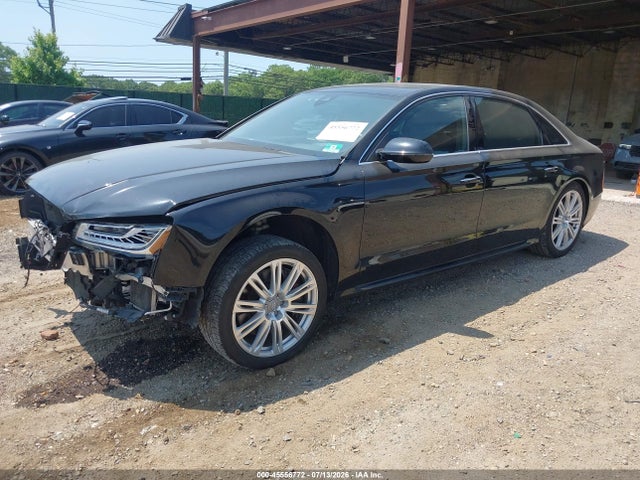2016 Audi A8 L 4.0t Sport მანქანა იყიდება აუქციონზე, vin: WAU43AFD8GN010178, აუქციონის ნომერი: 45556772