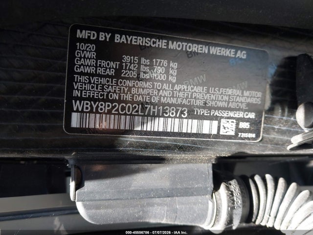 BMW I3 120ah 2020 WBY8P2C02L7H13873 Image 9