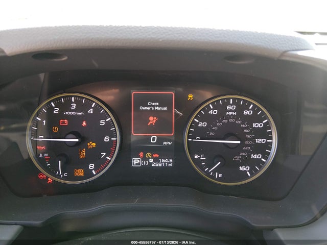 45556797 :رقم المزاد ، 4S4GUHF63S3782837 vin ، 2025 Subaru Crosstrek Sport مزاد بيع