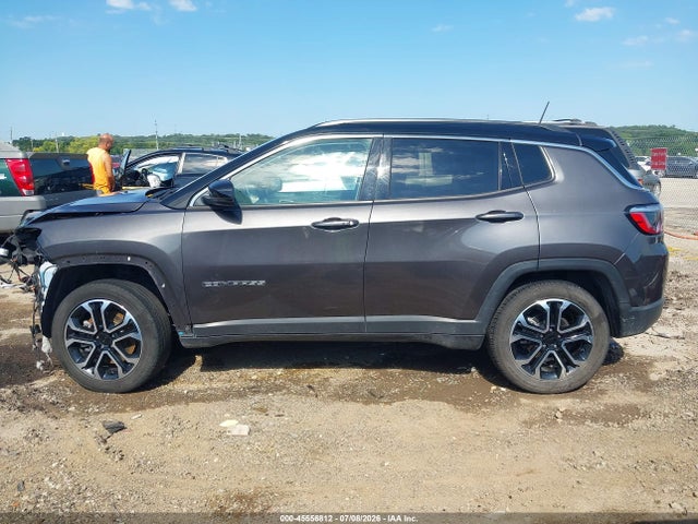 45556812 :رقم المزاد ، 3C4NJDCN9PT523516 vin ، 2023 Jeep Compass Limited 4x4 مزاد بيع
