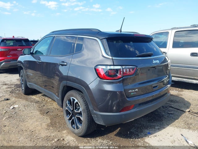 45556812 :رقم المزاد ، 3C4NJDCN9PT523516 vin ، 2023 Jeep Compass Limited 4x4 مزاد بيع