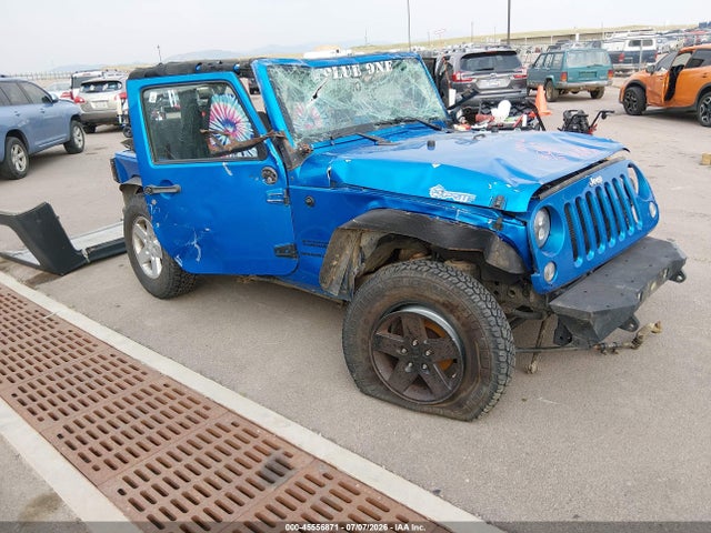 45556871 :رقم المزاد ، 1C4AJWAG6GL196275 vin ، 2016 Jeep Wrangler Sport مزاد بيع