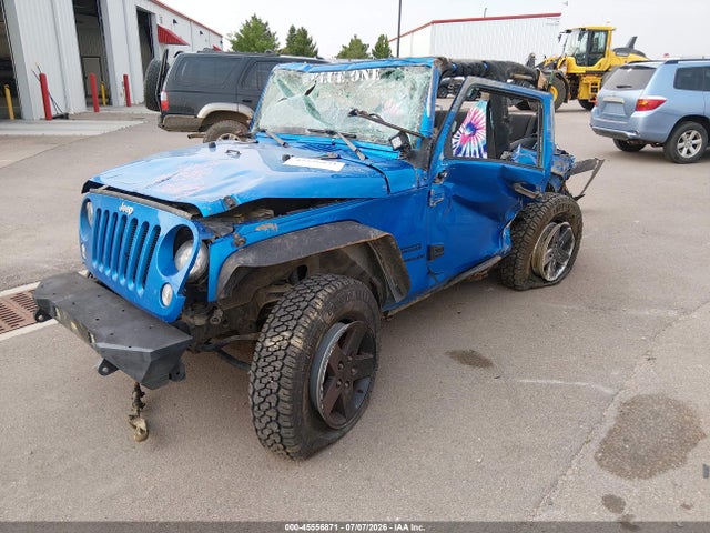 45556871 :رقم المزاد ، 1C4AJWAG6GL196275 vin ، 2016 Jeep Wrangler Sport مزاد بيع