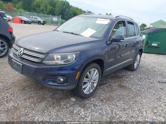 2012 Volkswagen Tiguan Se მანქანა იყიდება აუქციონზე, vin: WVGBV7AX8CW508048, აუქციონის ნომერი: 45556933