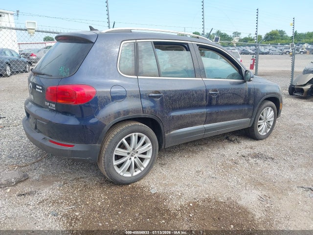 2012 Volkswagen Tiguan Se მანქანა იყიდება აუქციონზე, vin: WVGBV7AX8CW508048, აუქციონის ნომერი: 45556933