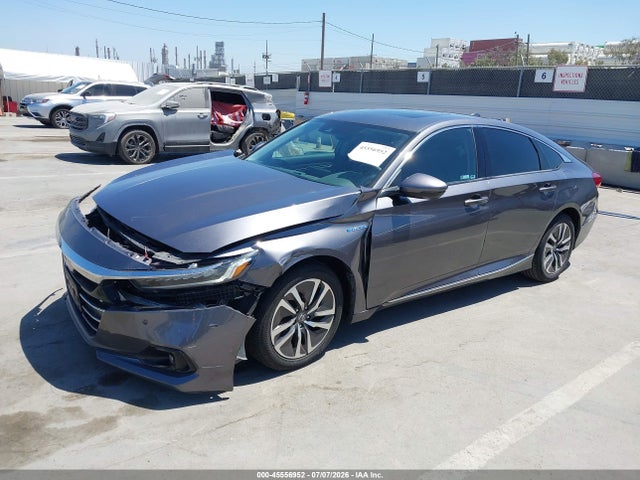 45556952 :رقم المزاد ، 1HGCV3F50NA013501 vin ، 2022 Honda Accord Hybrid Ex-l مزاد بيع