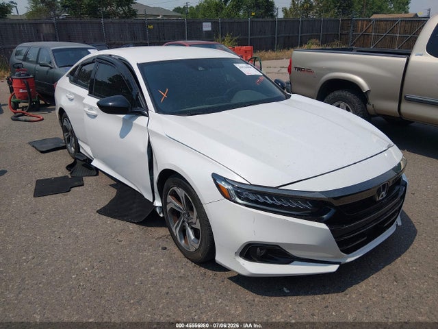 Aukcja sprzedaży 2022 Honda Accord Sport, vin: 1HGCV1F36NA037806, numer aukcji: 45556980
