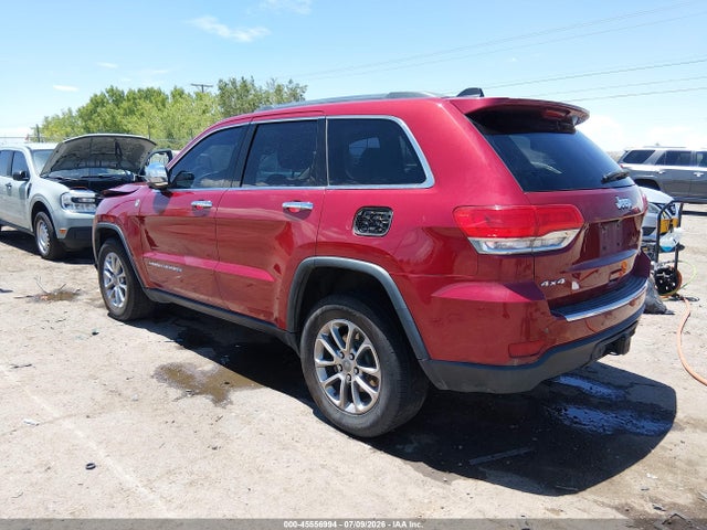 1C4RJFBG8FC130519 Jeep Grand Cherokee Limited