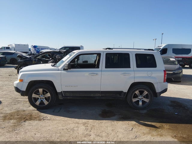 2016 Jeep Patriot High Altitude Edition მანქანა იყიდება აუქციონზე, vin: 1C4NJRFB1GD695897, აუქციონის ნომერი: 45557008
