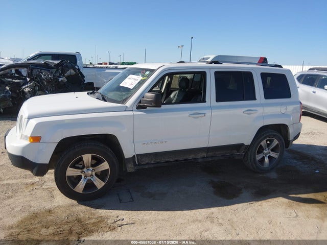 2016 Jeep Patriot High Altitude Edition მანქანა იყიდება აუქციონზე, vin: 1C4NJRFB1GD695897, აუქციონის ნომერი: 45557008