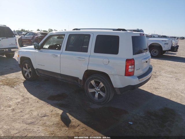 2016 Jeep Patriot High Altitude Edition მანქანა იყიდება აუქციონზე, vin: 1C4NJRFB1GD695897, აუქციონის ნომერი: 45557008