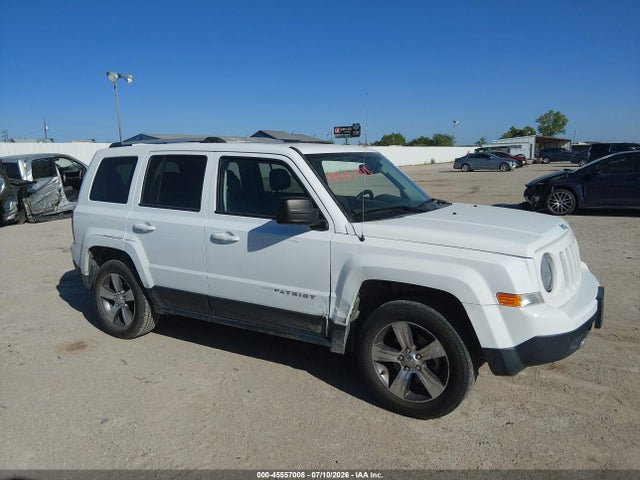 2016 Jeep Patriot High Altitude Edition მანქანა იყიდება აუქციონზე, vin: 1C4NJRFB1GD695897, აუქციონის ნომერი: 45557008