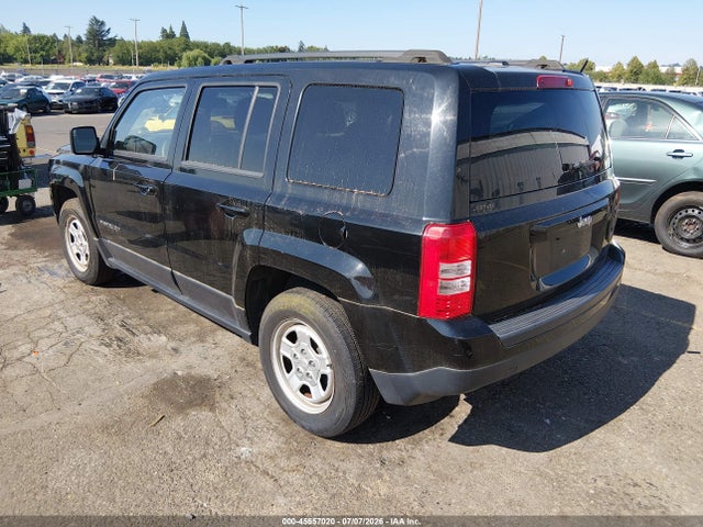 2016 Jeep Patriot Sport მანქანა იყიდება აუქციონზე, vin: 1C4NJPBA2GD567931, აუქციონის ნომერი: 45557020
