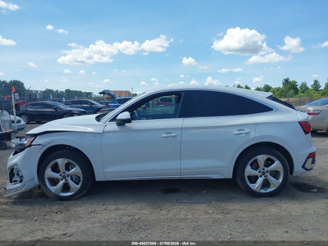 Aukcja sprzedaży 2023 Audi Q5 Sportback Premium Plus 45 Tfsi S Line Quattro S Tronic, vin: WA15AAFY0P2074078, numer aukcji: 45557088