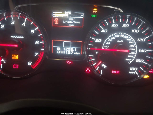 45557101 :رقم المزاد ، JF1VA1A64J9825828 vin ، 2018 Subaru Wrx مزاد بيع