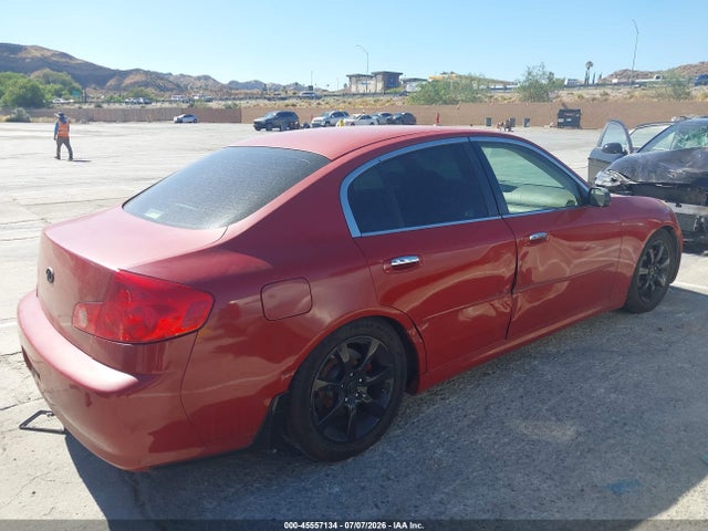 2006 Infiniti G35 მანქანა იყიდება აუქციონზე, vin: JNKCV51E66M500976, აუქციონის ნომერი: 45557134