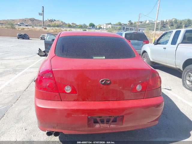 2006 Infiniti G35 მანქანა იყიდება აუქციონზე, vin: JNKCV51E66M500976, აუქციონის ნომერი: 45557134