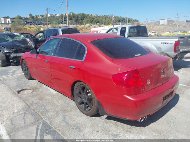 2006 Infiniti G35 მანქანა იყიდება აუქციონზე, vin: JNKCV51E66M500976, აუქციონის ნომერი: 45557134